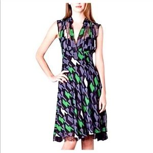 DVF Diane Von Furstenberg Finola Silk Slip Dress size 0